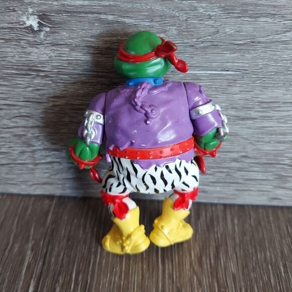 Heavy Metal Raph TMNT Teenage Mutant Ninja Turtles Figure Near Complete 1991 - Picture 3 of 4
